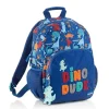Mochila doble London amigo dinosaurio. 35x22,5x16cm