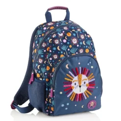 Mochila doble London león rey de la selva. 35x22,5x16cm