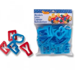 Moldes para plastilina abecedario 26 unidades Jovi