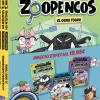 Pack Aprende a leer con Los Detectives Zoopencos 7, 8 y 9, letra mayúscula