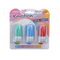 Pack de 3 sellos Emotion especial conducta