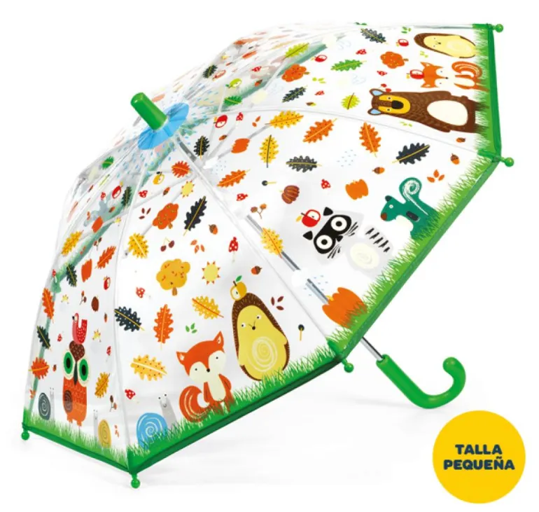 Paraguas animales del bosque