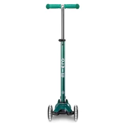 Patinete Maxi Micro Deluxe Eco Led verde