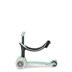 Patinete Micro Mini 4en1 Deluxe LED menta Mini2Grow