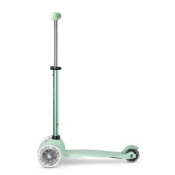 Patinete Micro Mini 4en1 Deluxe LED menta Mini2Grow
