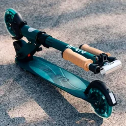 Patinete Micro Sprite Eco Led verde