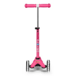 Patinete Mini Micro Deluxe LED rosa