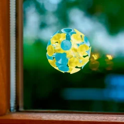 Pelota luminosa de ventosas