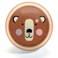 Pelota oso y zorro 22 cm.