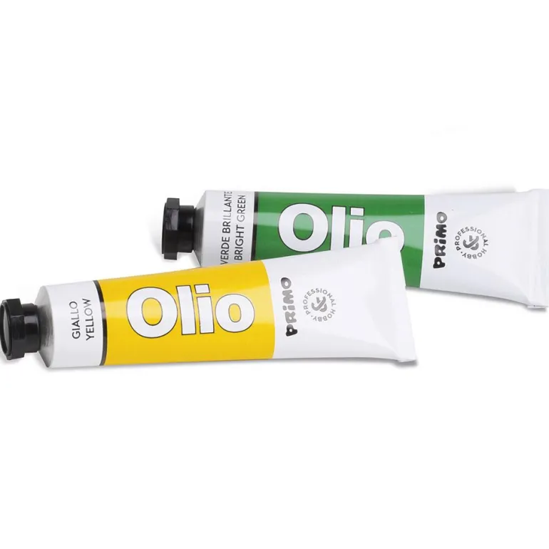 Pintura óleo 10 colores 18ml. Primo