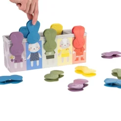 Pinzas conejo caja actividades motricidad evolutiva