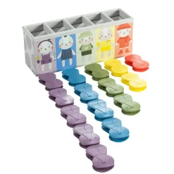 Pinzas conejo caja actividades motricidad evolutiva