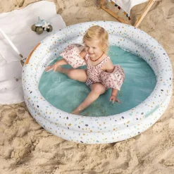 Piscina hinchable White terrazzo 100cm.