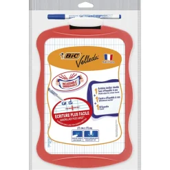 Pizarra blanca Velleda 21x31cm con rotulador y borrador