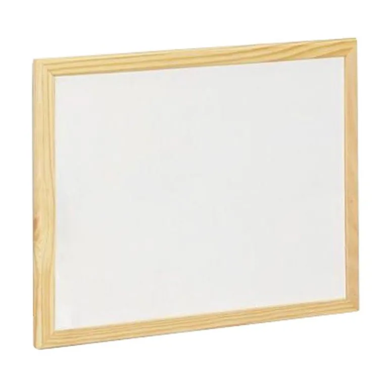 Pizarra blanca 60x40cm. con marco de madera