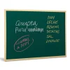 Pizarra verde 60x90cm. con marco de madera