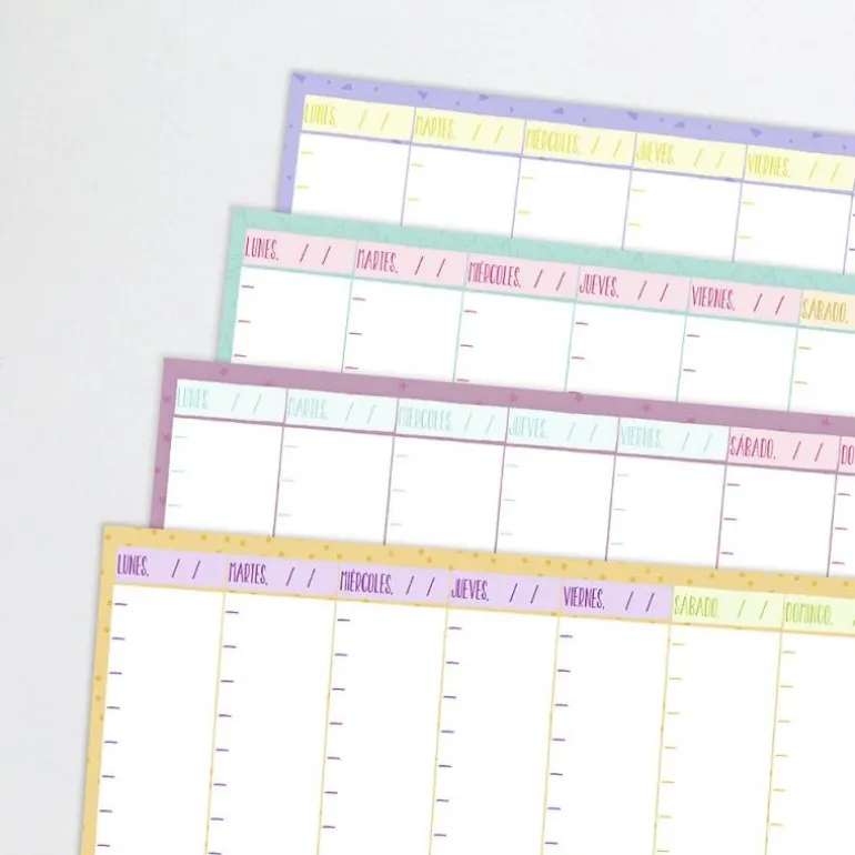 Planificador A4 Talkual semana vista Pro