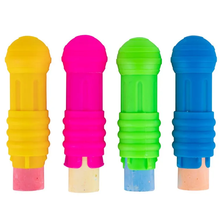 Portatizas jumbo de colores 4 unidades