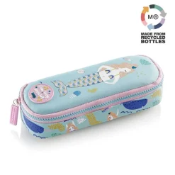 Portatodo ovalado Sirenita 20,5x4,5x6cm reciclado