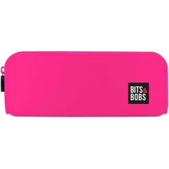 Portatodo silicona flúor rosa flúor Bits and Bobs 20x7,5x5,5cm