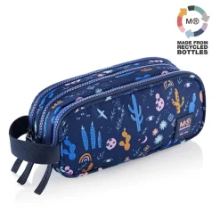 Portatodo triple con asa Desert reciclado