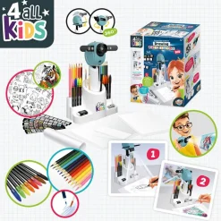 Proyector de dibujos con accesorios 4 All Kids