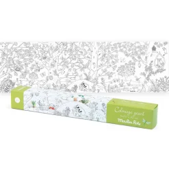 Póster para colorear El Jardín 150x45cm