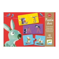 Puzzle dúo opuestos 24 piezas