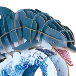 Puzzle eco 3D delfín 83 piezas