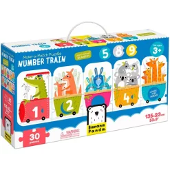 Puzzle El tren de los números 30 piezas