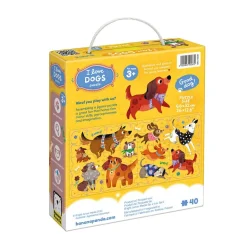 Puzzle I love dogs 40 piezas
