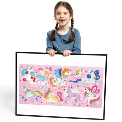 Puzzle I love unicorns 60 piezas