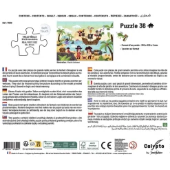 Puzzle piratas 36 piezas Calypto