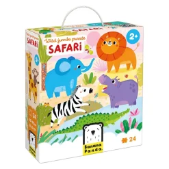 Puzzle wild jumbo safari 24 piezas
