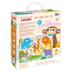 Puzzle wild jumbo safari 24 piezas