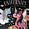 Rasca y Juega: Unicornios, cuaderno de actividades