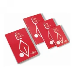 Recambio cuarto 2 taladros pauta Montessori 100 hojas