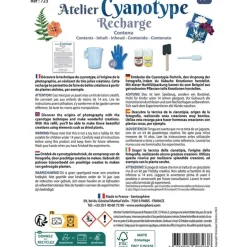 Recambio para taller cianotipia herbario