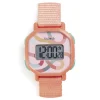 Reloj de pulsera digital voluta pastel