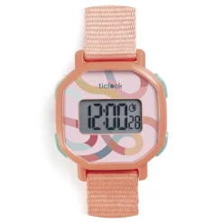 Reloj de pulsera digital voluta pastel
