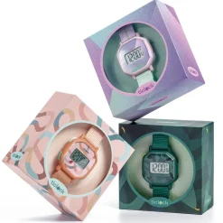 Reloj de pulsera digital voluta pastel