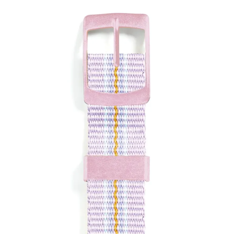 Reloj de pulsera digital prisma púrpura