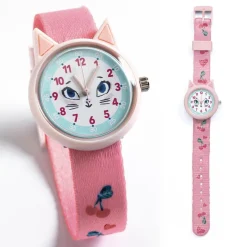 Reloj de pulsera gato