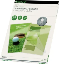 Repuesto para plastificadora térmica A3 100 unidades 80 micras