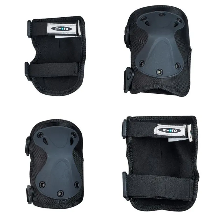 Rodilleras y coderas talla M negro