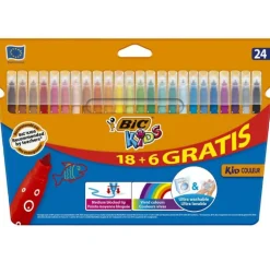 Rotulador 24 colores Bic Kids