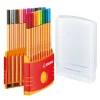Rotulador 20 colores Stabilo Point 88