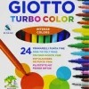 Rotulador 24 colores Turbo Color Giotto