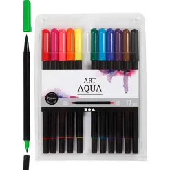 Rotulador acuarelable doble punta 12 colores Creativ Company