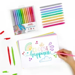 Rotulador Alpino 12 colores pastel Dual Artist